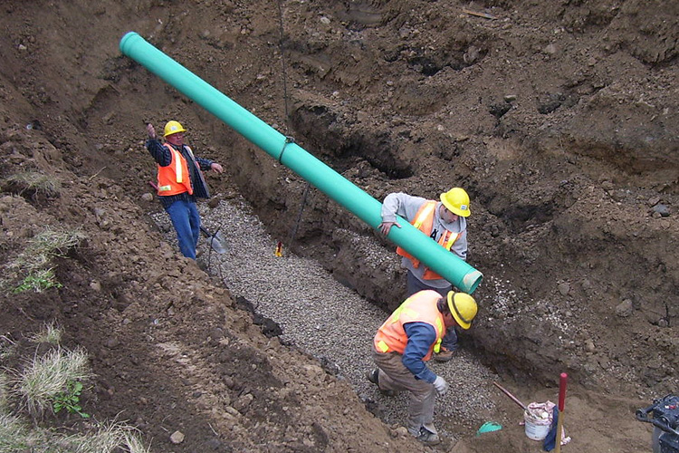 sewage-installation