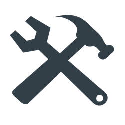 hammer and tool icon